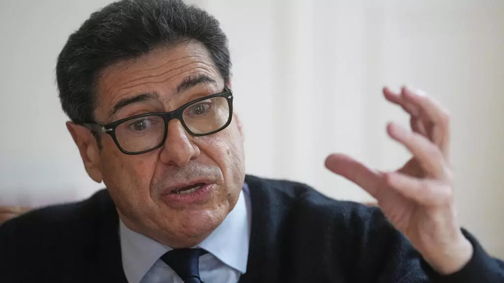 Philippe Aghion, après avoir remporté le prix Nobel, à Paris, le 13 octobre 2025.