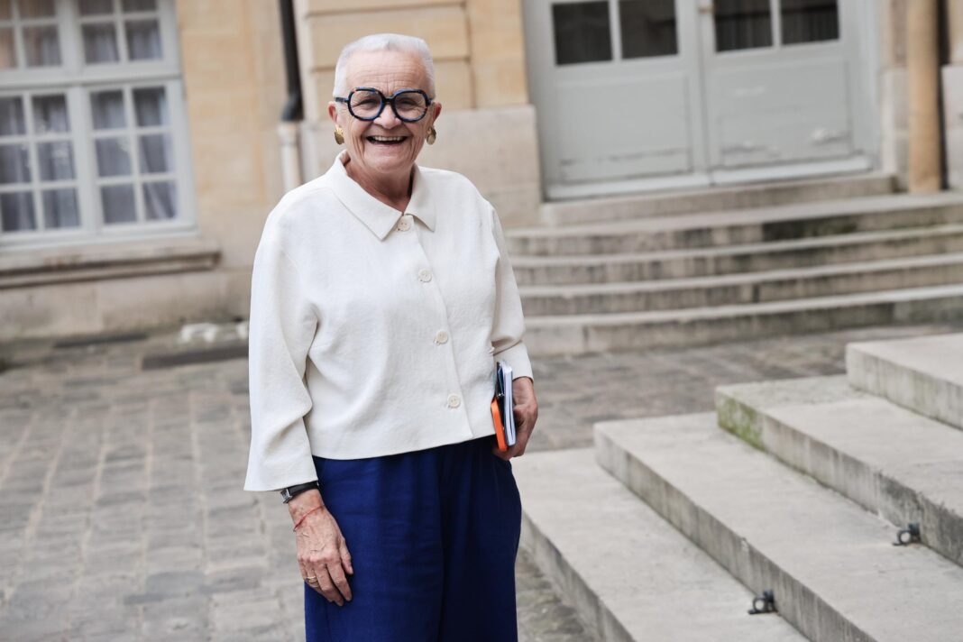Françoise Gatel, ministre de l’aménagement du territoire et de la décentralisation, à Matignon, le 13 octobre 2025.