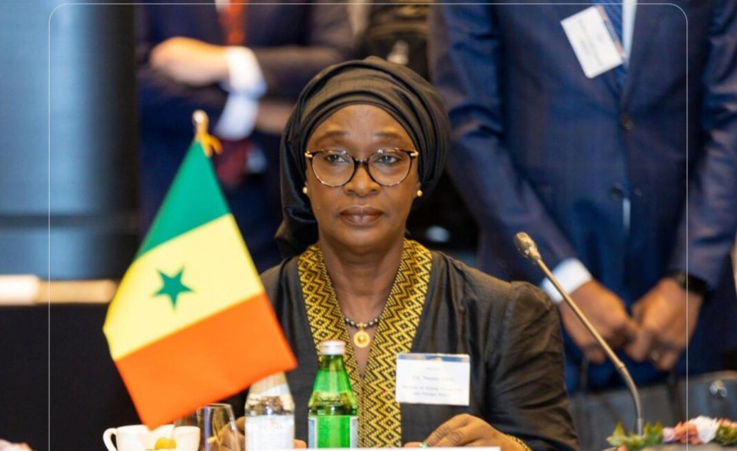 Ministre de la Justice Madame Yassine Fall